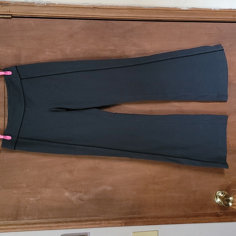Lululemon - Grey & Black - Athletic - Pants - 4